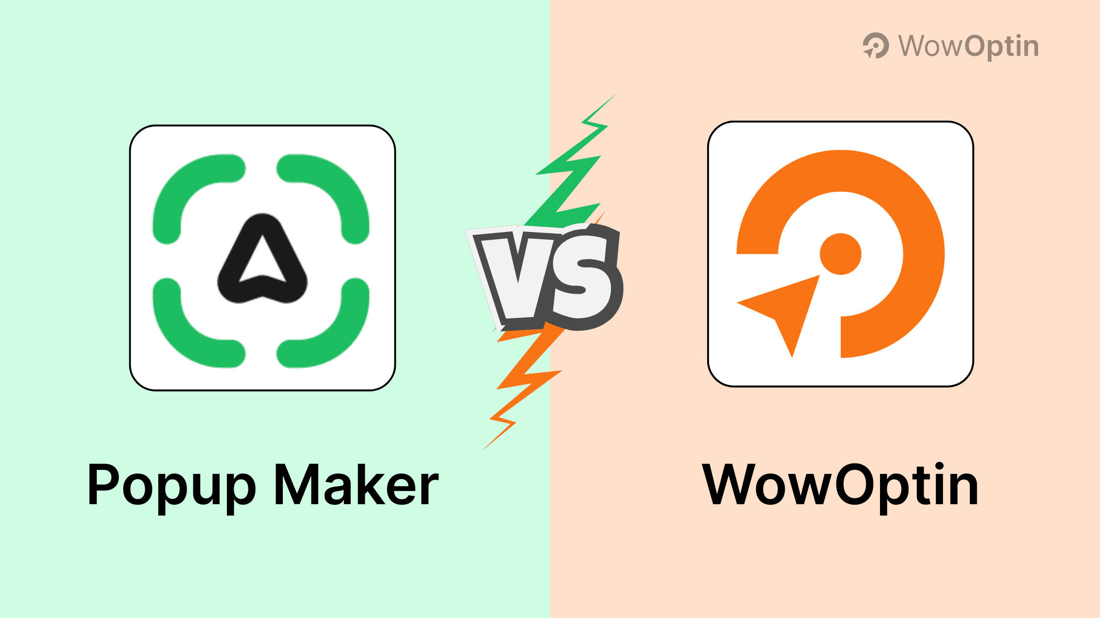 WowOptin vs Popup Maker