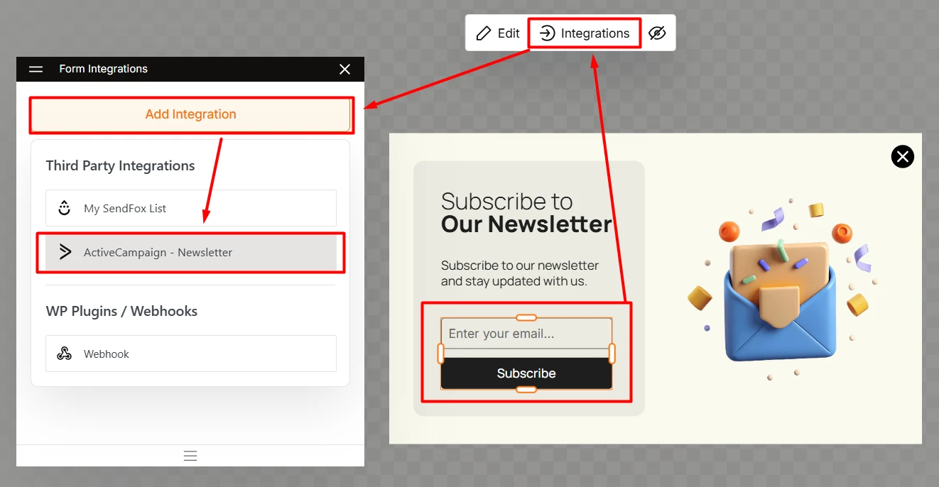 Integrating WowOptin form with ActiveCampaign