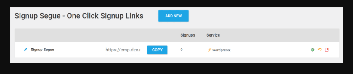Thrive Leads Signup Segue