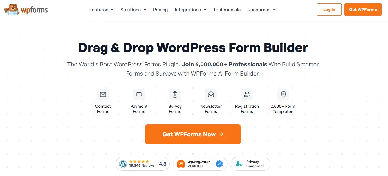 Banner image of wpforms